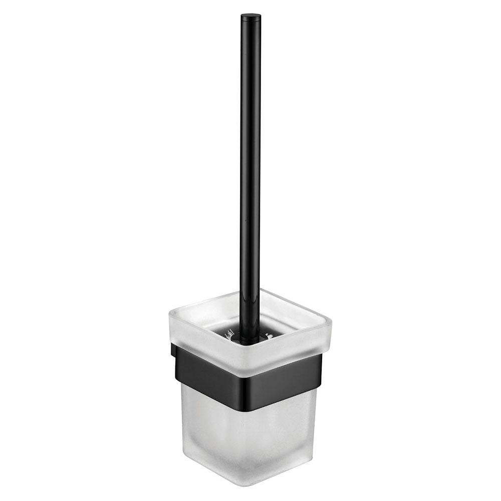 Koko Toilet Brush And Holder, Matte Black - QEBS Builders Warehouse