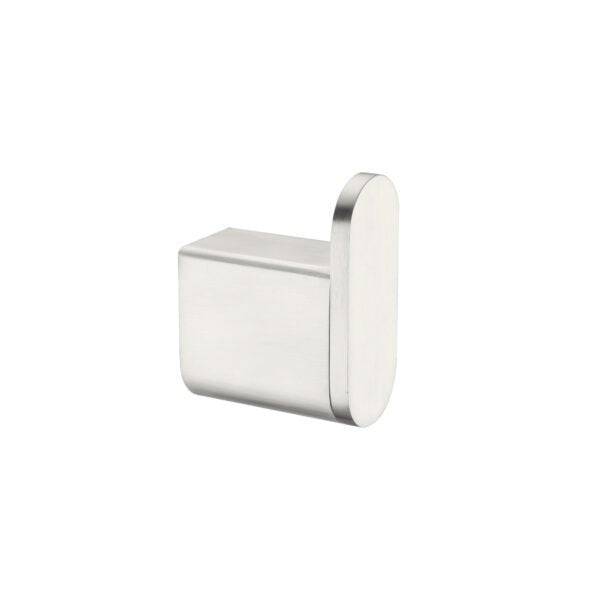 Bianca Robe Hook, Brushed Nickel NR9082BN Nero