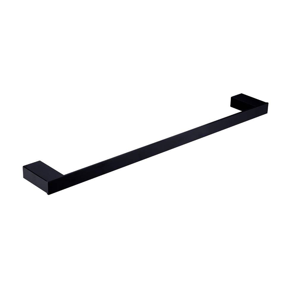 Celia Single Towel Rail 800mm, Matte Black NR4630MB Nero