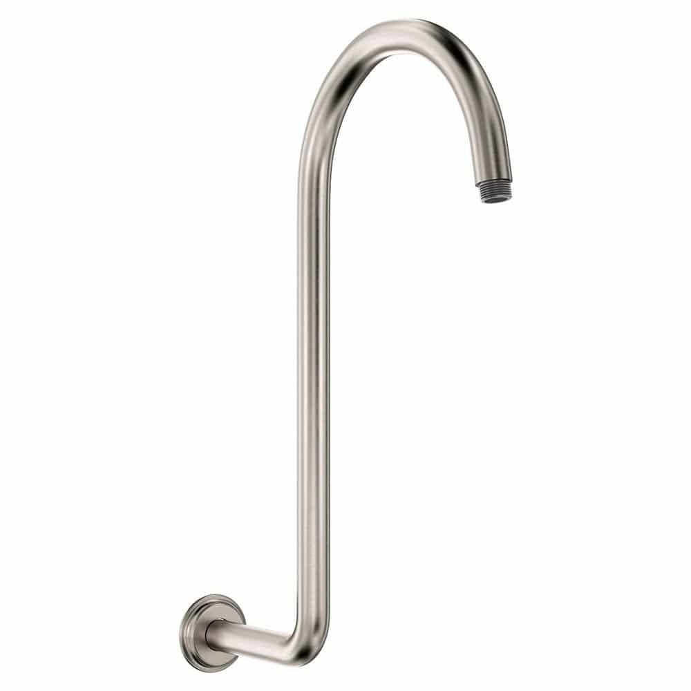 Classical Fixed Swan-Neck Arm, Brushed Nickel 422116BN Fienza