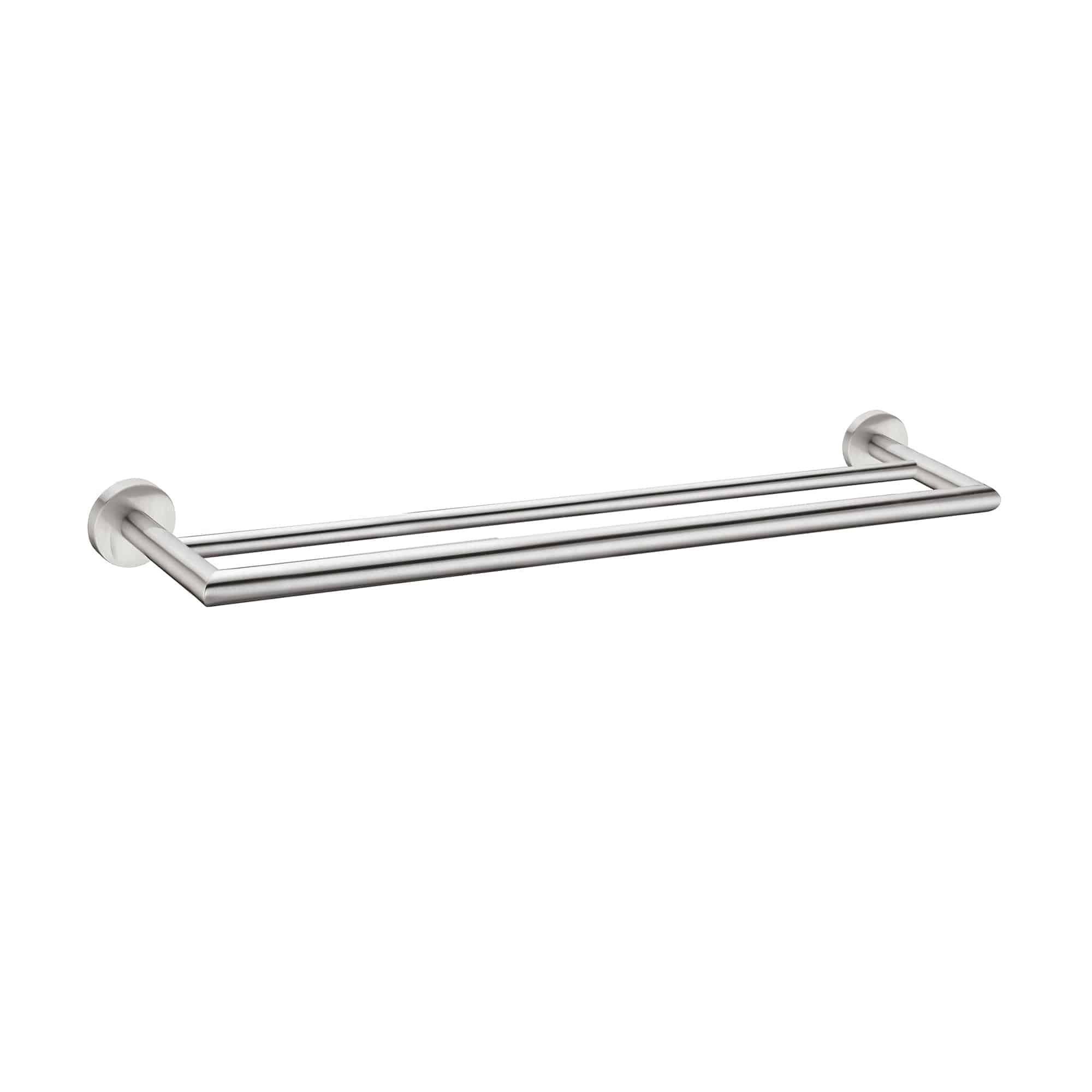 Dolce Double Towel Rail 700mm, Brushed Nickel NR3630dBN Nero