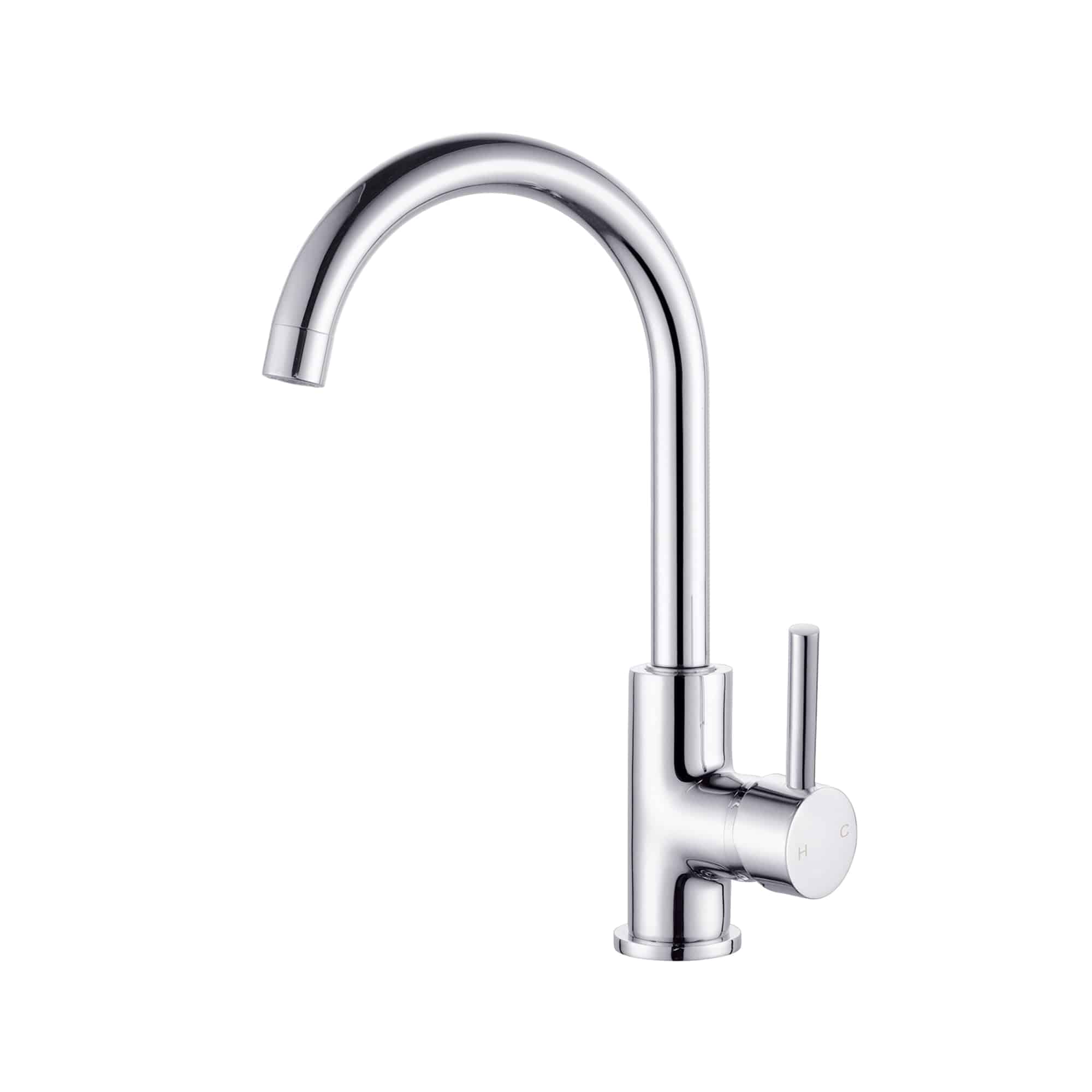 Dolce Kitchen Mixer Gooseneck, Chrome NR250807CH Nero QEBS