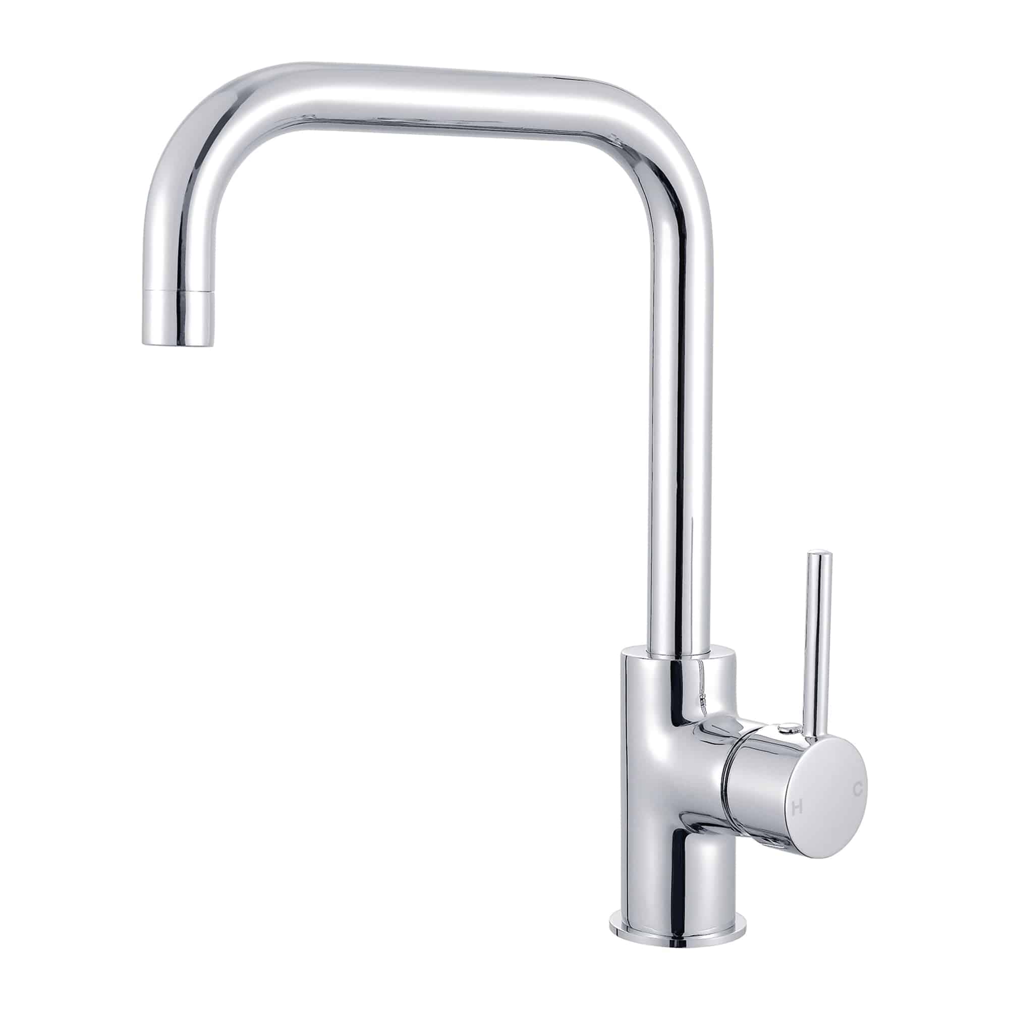 Dolce Kitchen Mixer Square, Chrome NR250806CH Nero QEBS