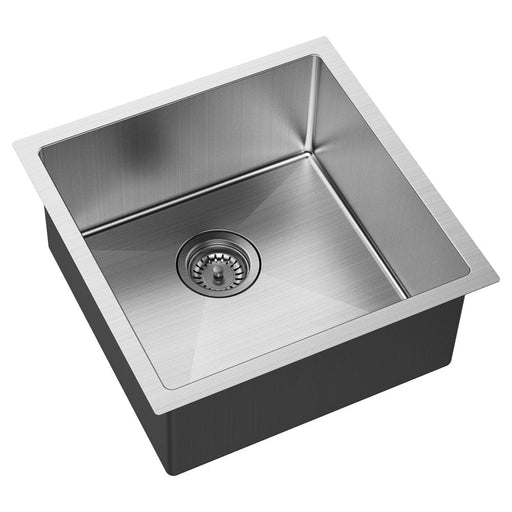 Hana 32L Single Kitchen Sink, Stainless Steel 68401 Fienza Tradie Secret