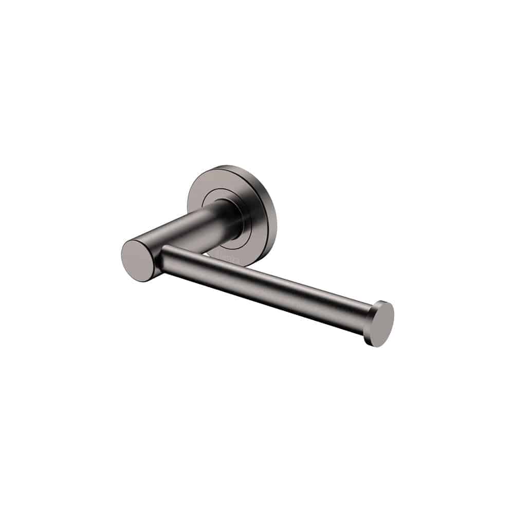 Kaya Toilet Roll Holder, Gun Metal 82803GM Fienza