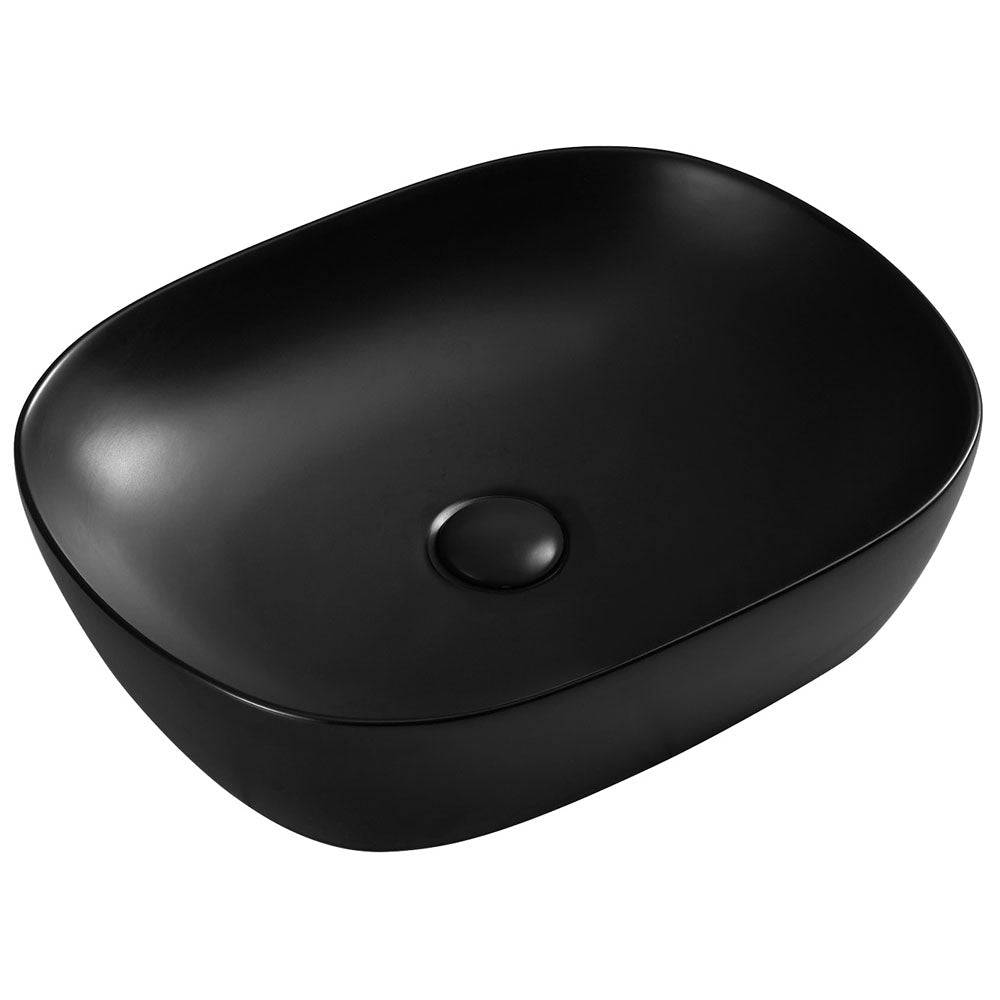 Koko 465 Above Counter Basin, Matte Black RB185B Fienza