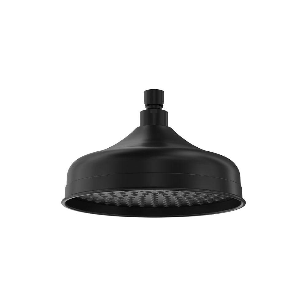 Lillian Shower Head, Matte Black 411138B Fienza