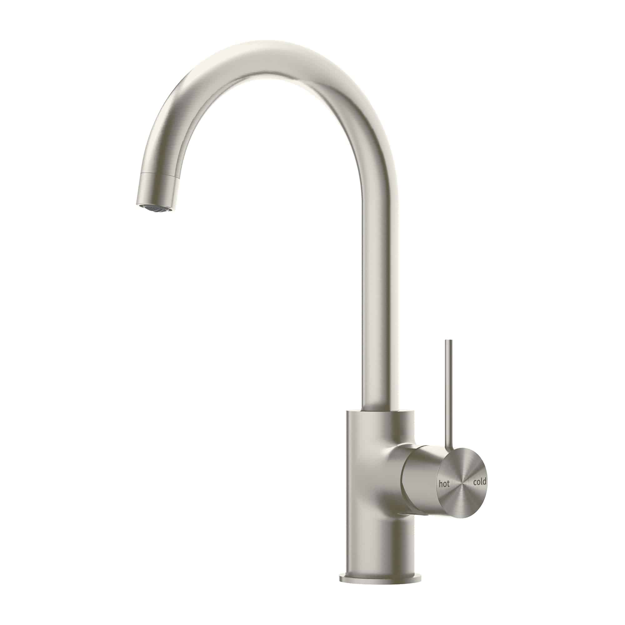Mecca Kitchen Mixer, Brushed Nickel NR221907BN Nero