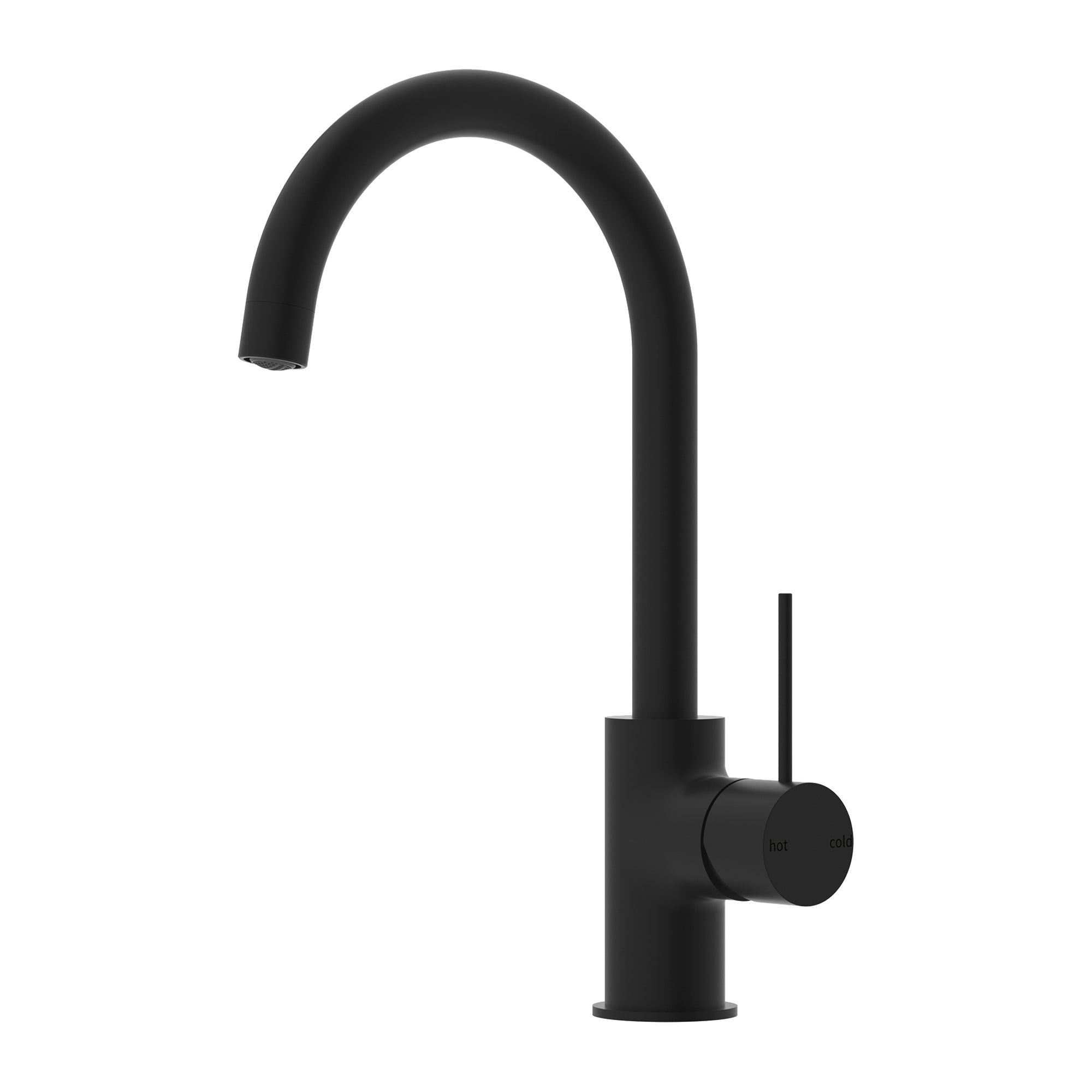 Mecca Kitchen Mixer, Matte Black NR221907MB Nero