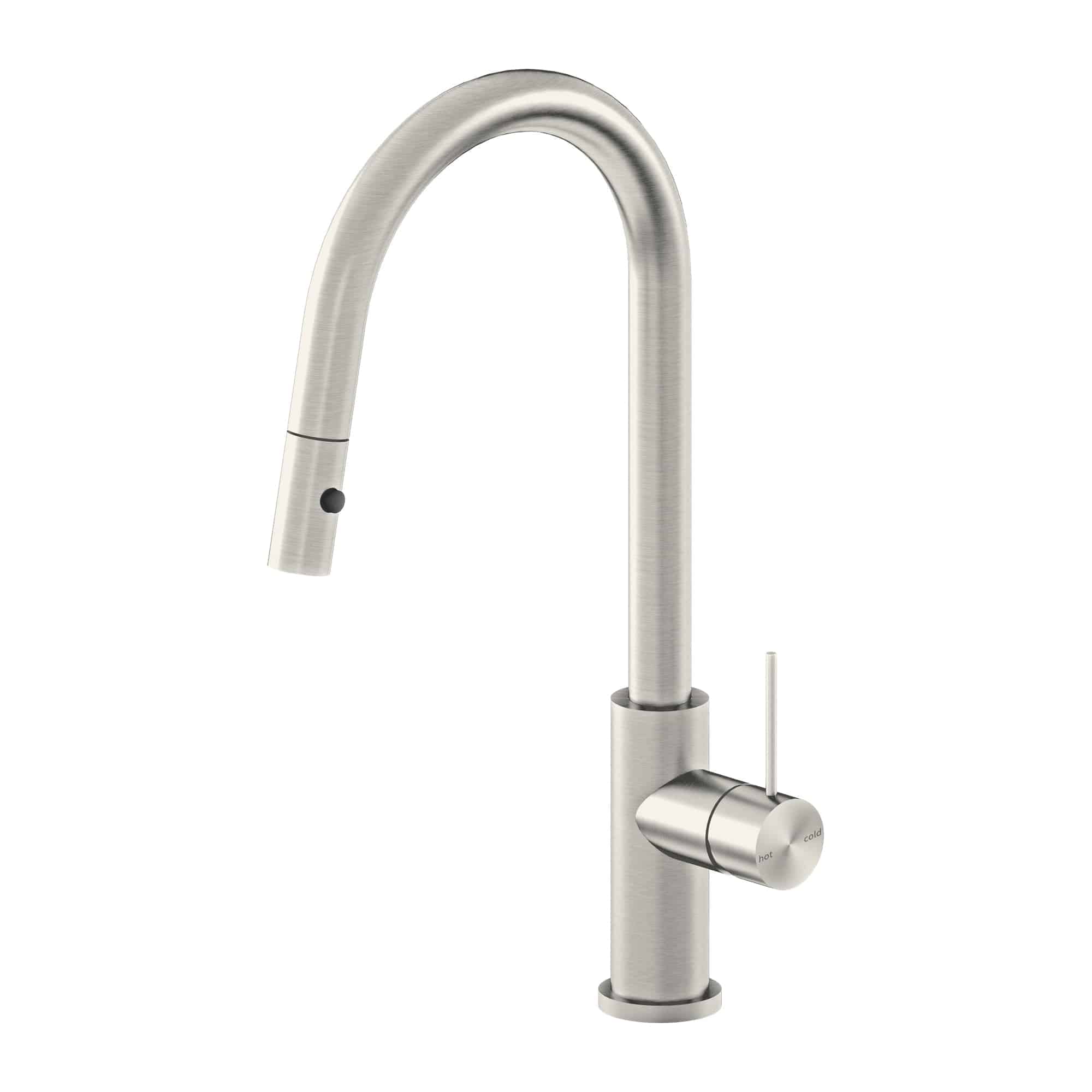 Mecca Pull Out Sink Mixer, Brushed Nickel NR221908BN Nero