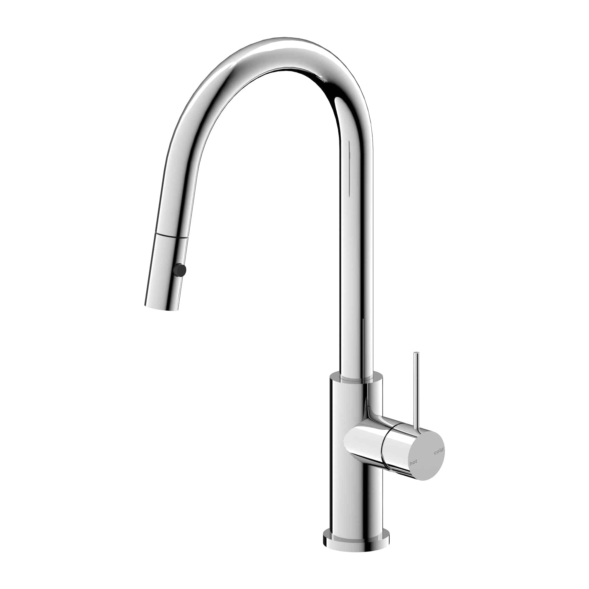 Mecca Pull Out Sink Mixer, Chrome NR221908CH Nero QEBS