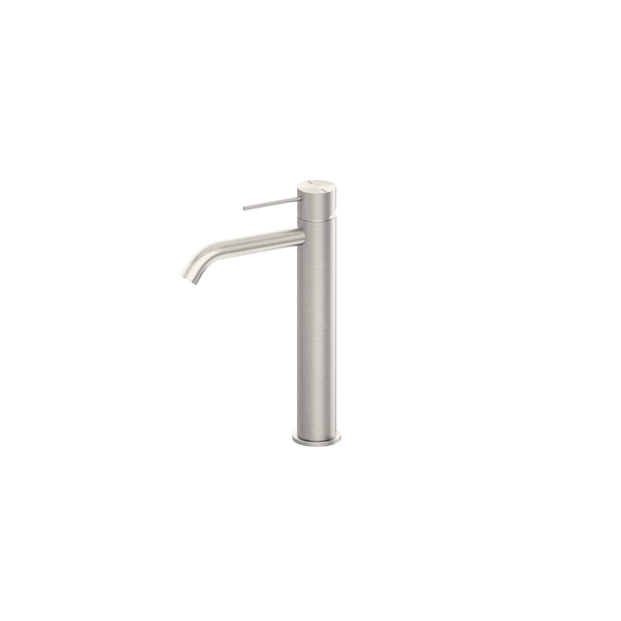 Mecca Tall Basin Mixer, Brushed Nickel NR221901aBN Nero