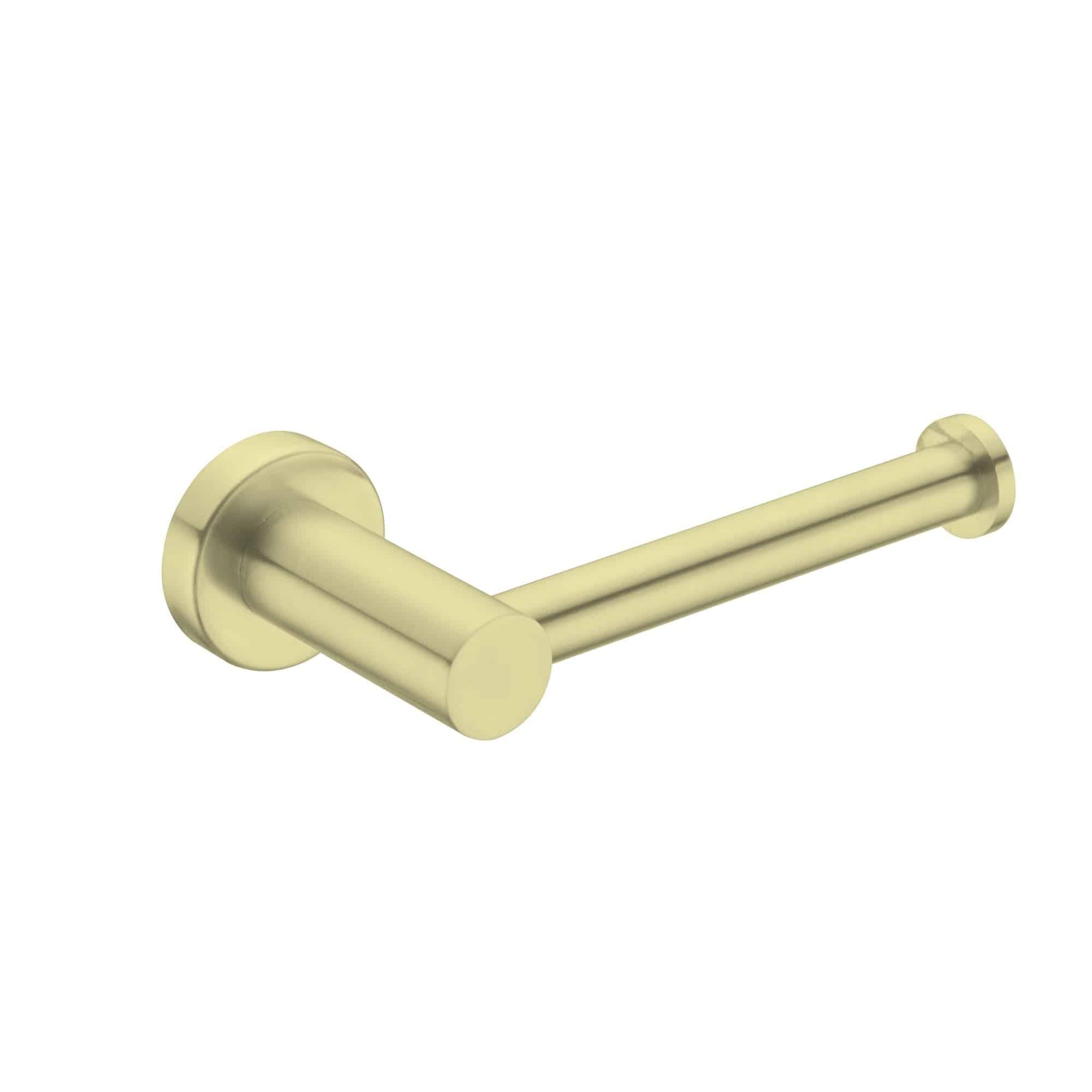 Mecca Toilet Roll Holder, Brushed Gold NR1986BG Nero QEBS