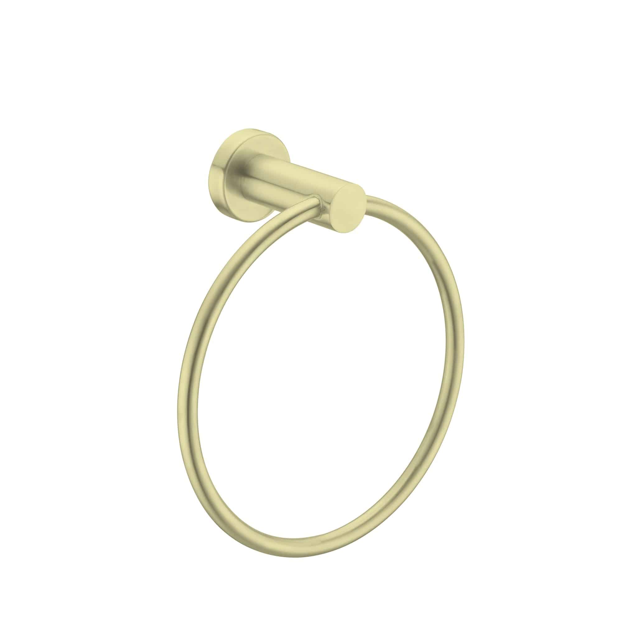 Mecca Towel Ring, Brushed Gold NR1980BG Nero QEBS