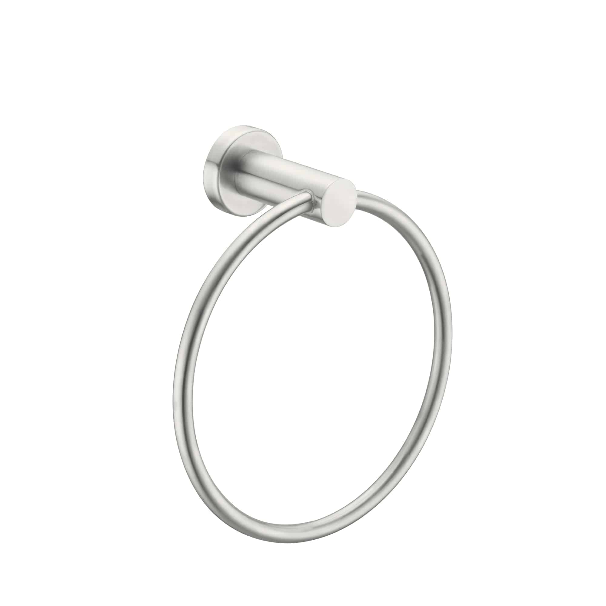 Mecca Towel Ring, Brushed Nickel NR1980BN Nero