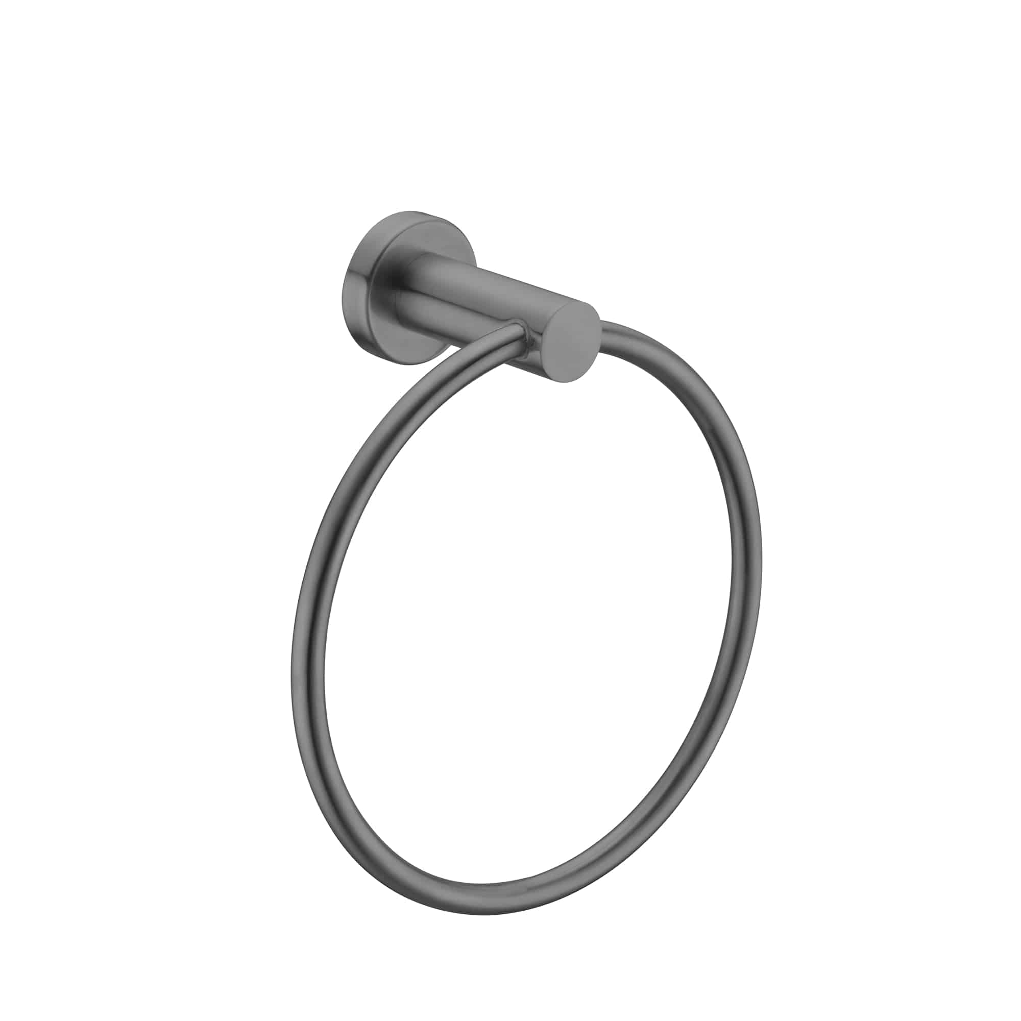 Mecca Towel Ring, Gun Metal Grey NR1980GM Nero QEBS