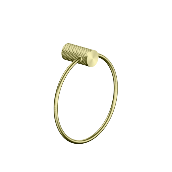 Opal Towel Ring, Brushed Gold NR2580aBG Nero QEBS