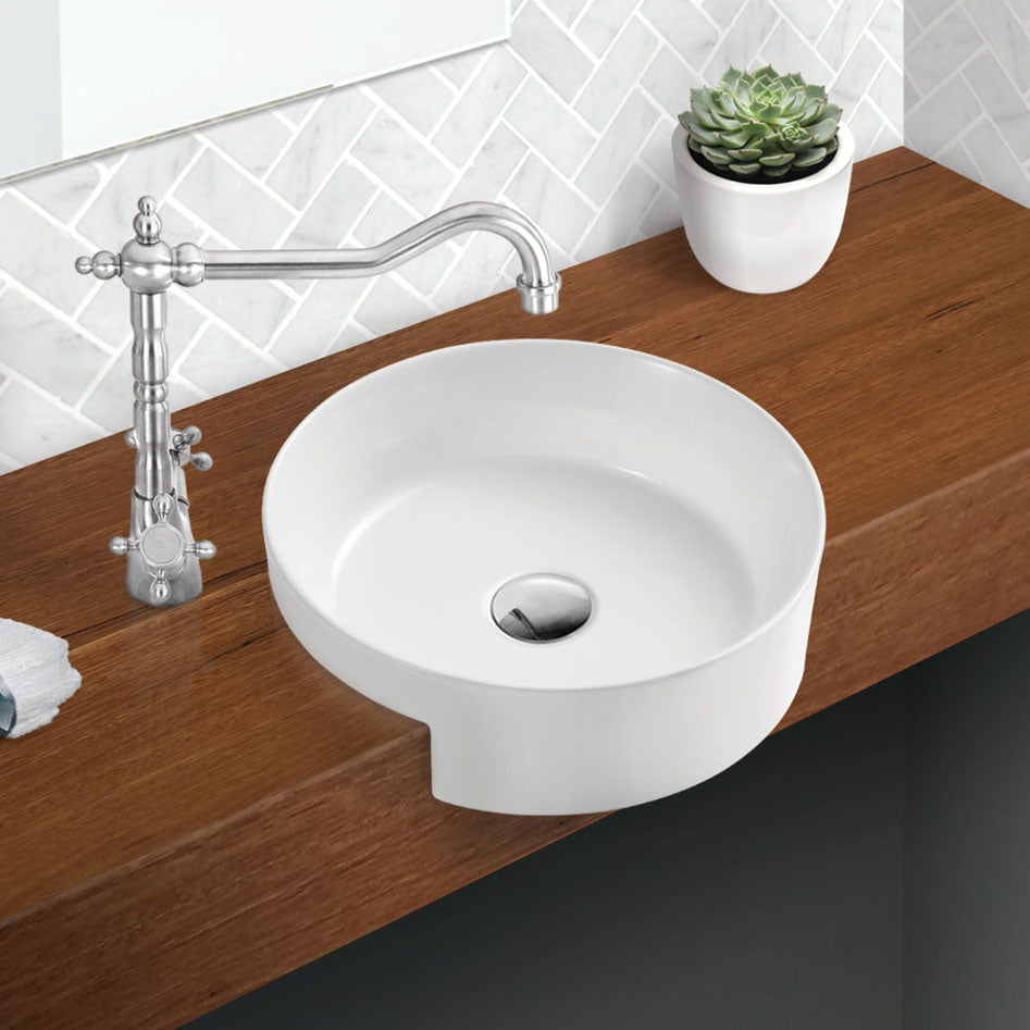 Semi-Recessed Basins