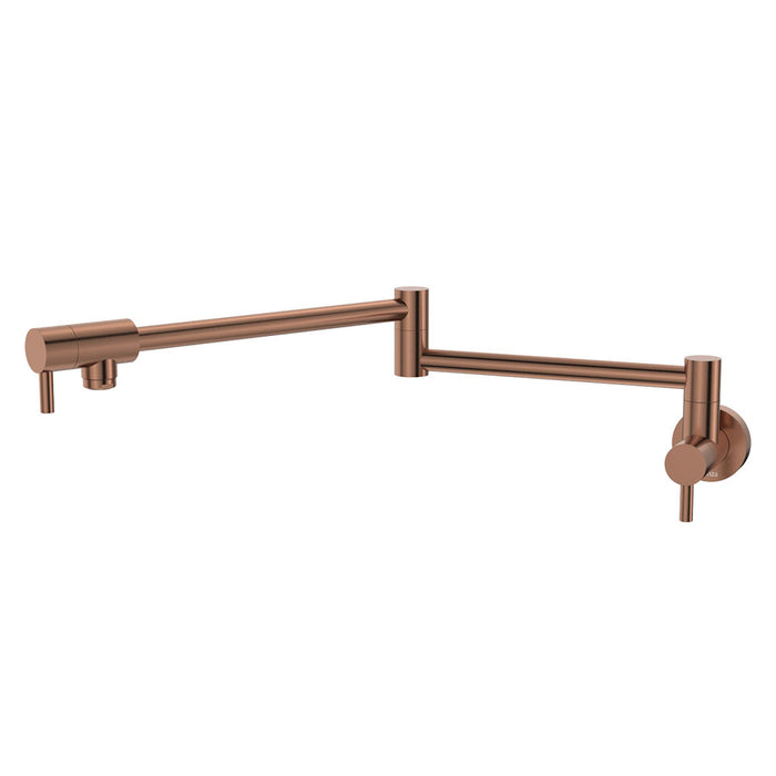 Kaya Pot Filler, Brushed Copper