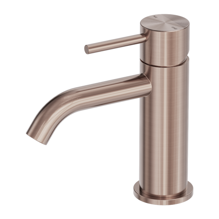 Zen SS316L Basin Mixer, Brushed Bronze