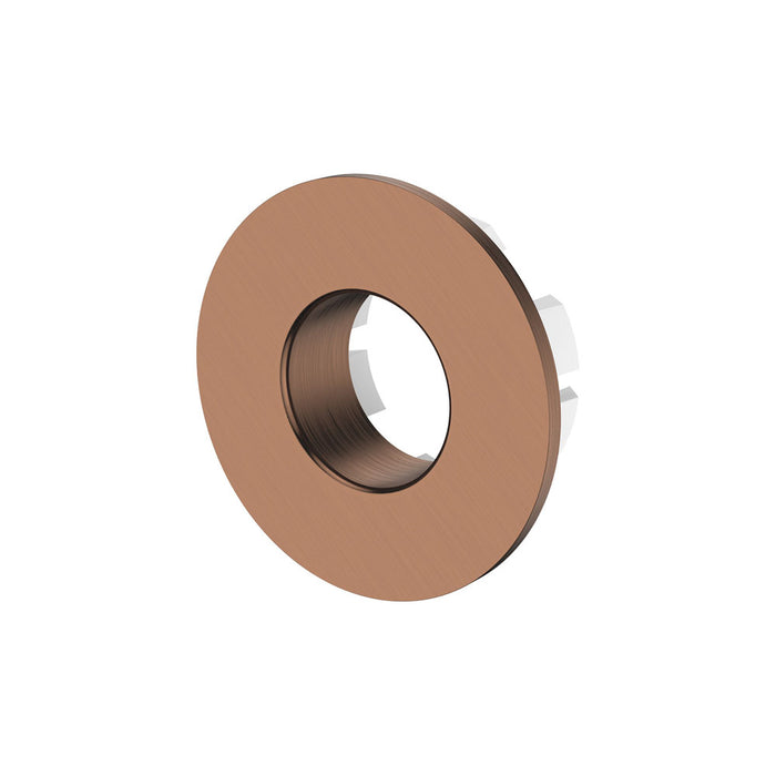 Round Overflow Ring, Brushed Copper