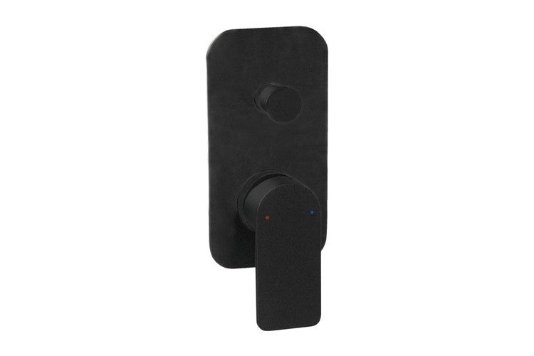 Cosmopolitan Wall Diverter, Matte Black