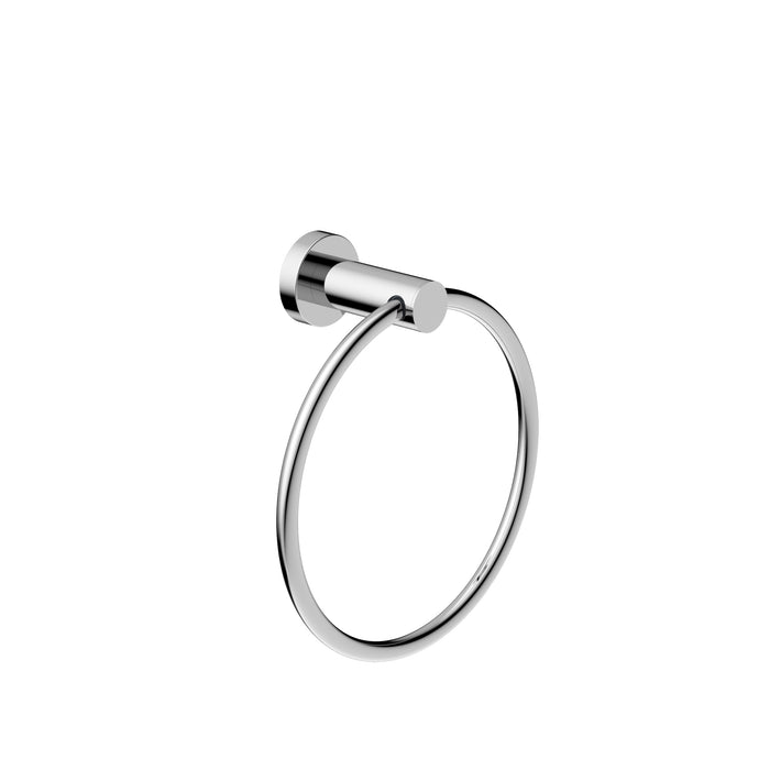Dolce Hand Towel Ring, Chrome