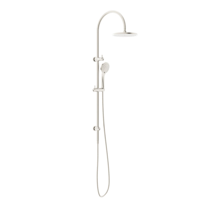 Mecca Twin Shower With Air Shower, Brushed Nickel