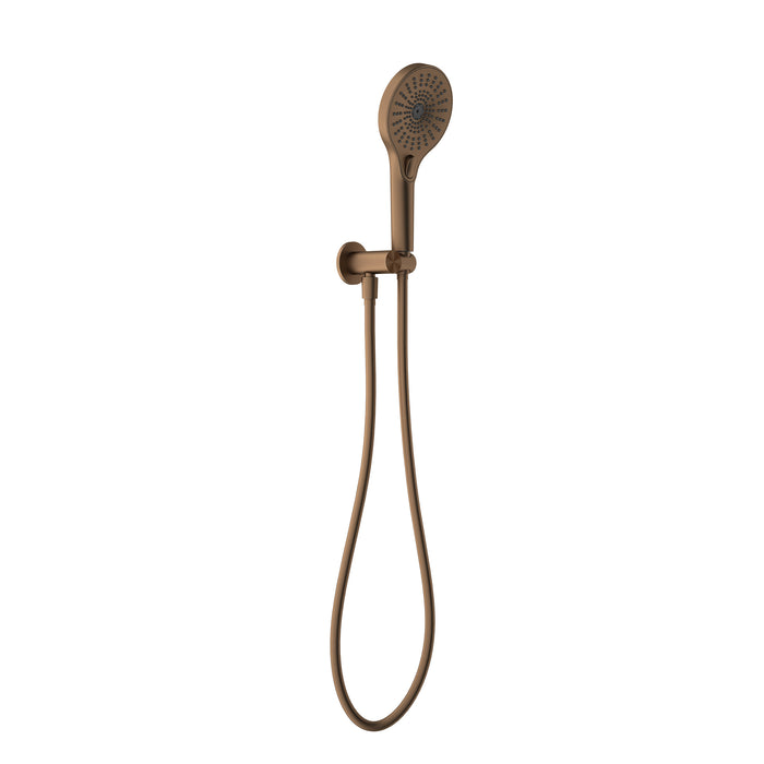 Mecca Hand Hold Shower With Opal Shower, Brushed Bronze