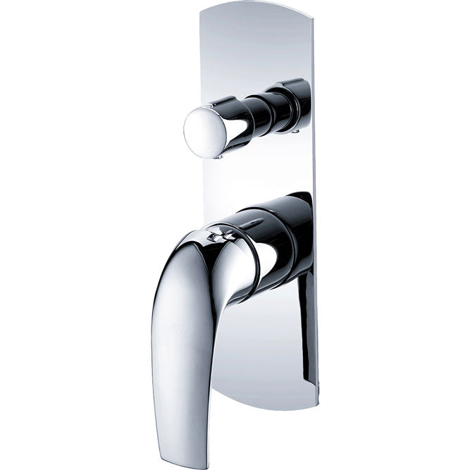 Keeto Wall Mixer Diverter, Chrome