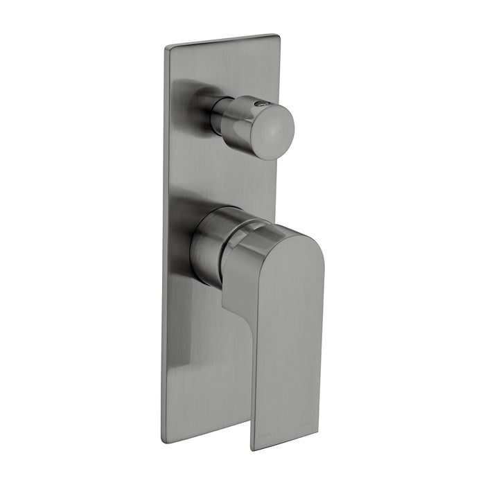 Bianca Shower Mixer With Diverter, Gun Metal