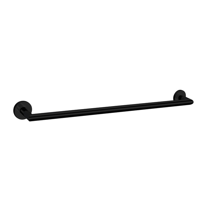 Dolce 700mm Single Towel Rail, Matte Black