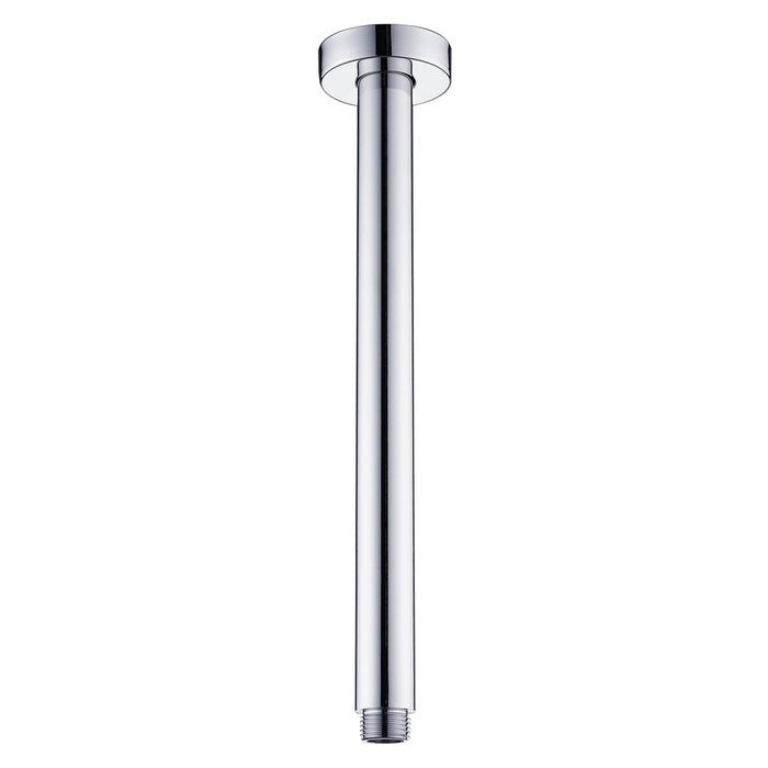 Round Shower Dropper, Chrome, 5 Lengths