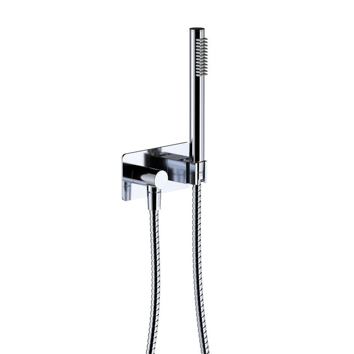 Isabella Hand Shower Soft Square Plate, Chrome