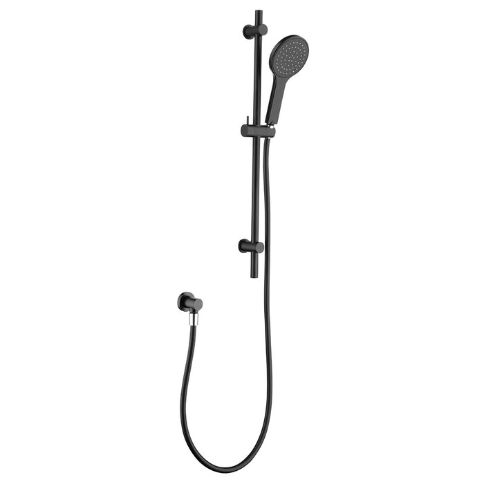 Hustle Rail Shower, Matte Black