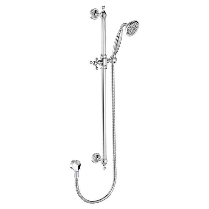 Lillian Rail Shower. Chrome