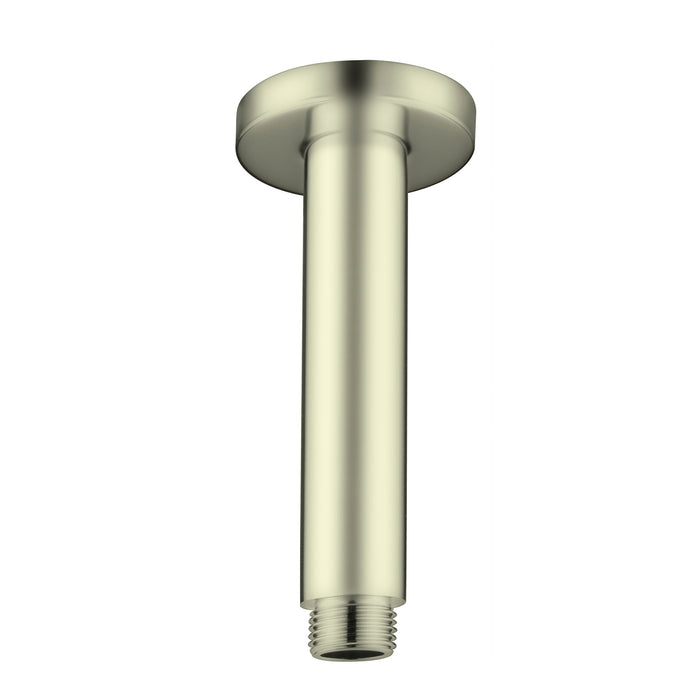 Round Ceiling Arm 100mm, Brushed Gold