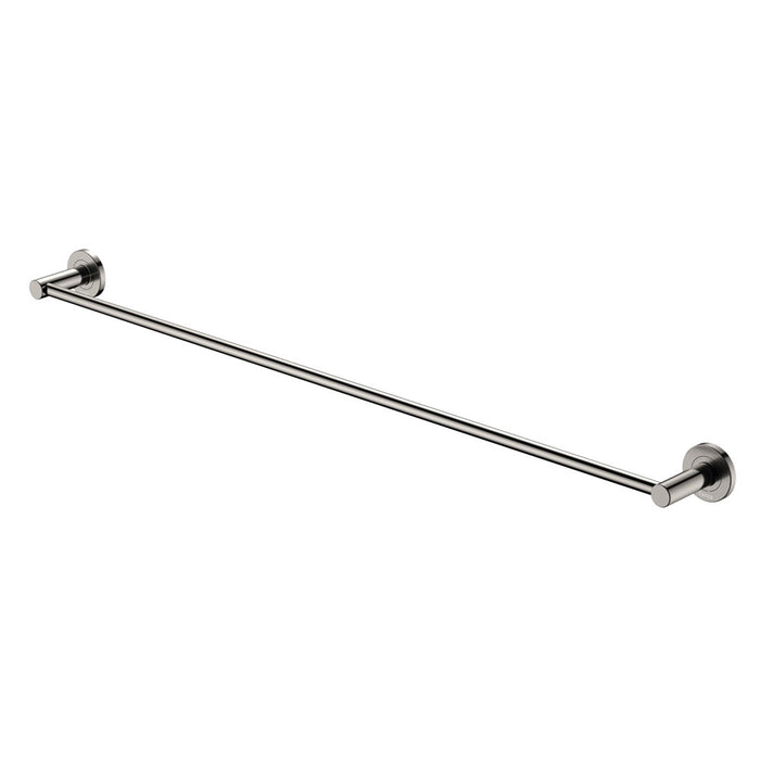 Kaya Single Towel Rail 900mm, Brushed Nickel