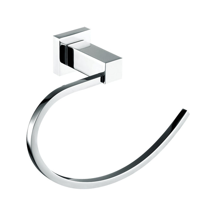 Modena Towel Ring, Chrome