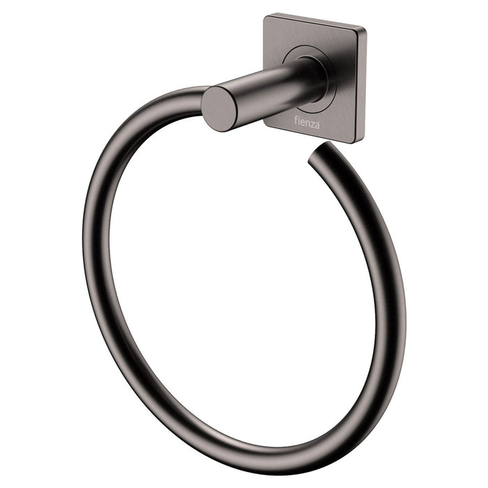 Sansa Towel Ring, Gun Metal