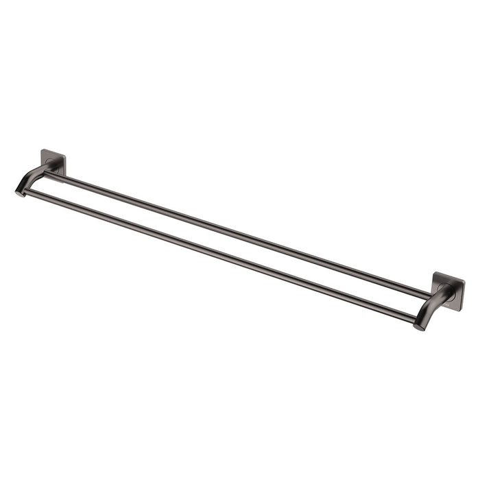 Sansa Double Towel Rail 900mm, Gun Metal