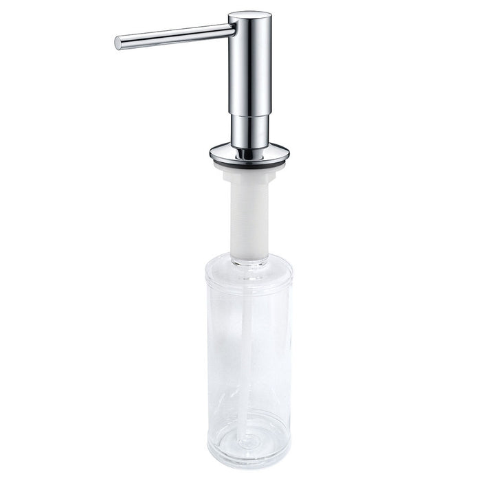 Isabella Bench Mounted Soap Dispenser Chrome Plated Brass