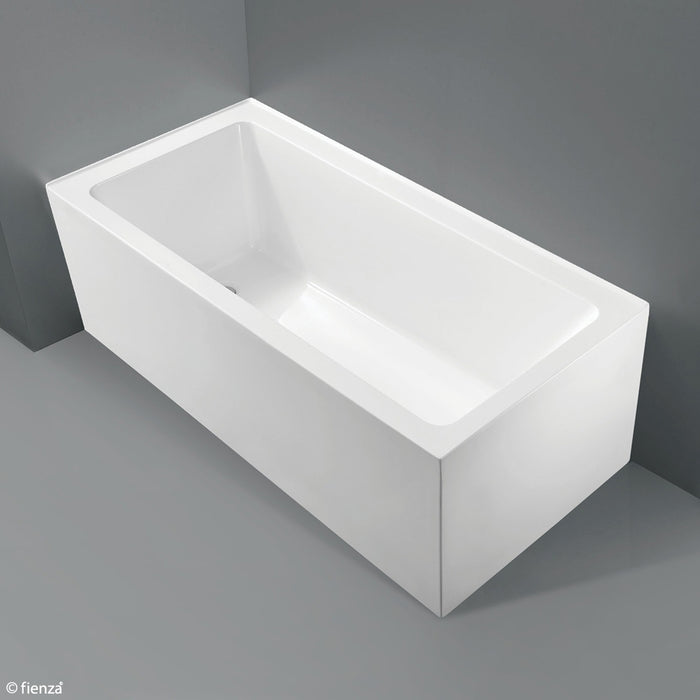 Sentor Bath 1650 Acrylic Right No Overflow, Gloss White