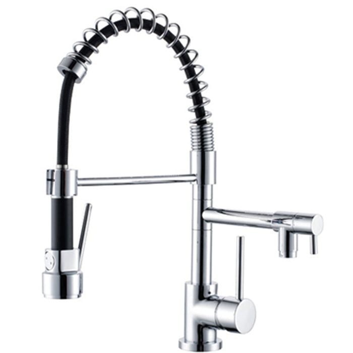 Gamma Pull Out Spray Sink Mixer, Chrome