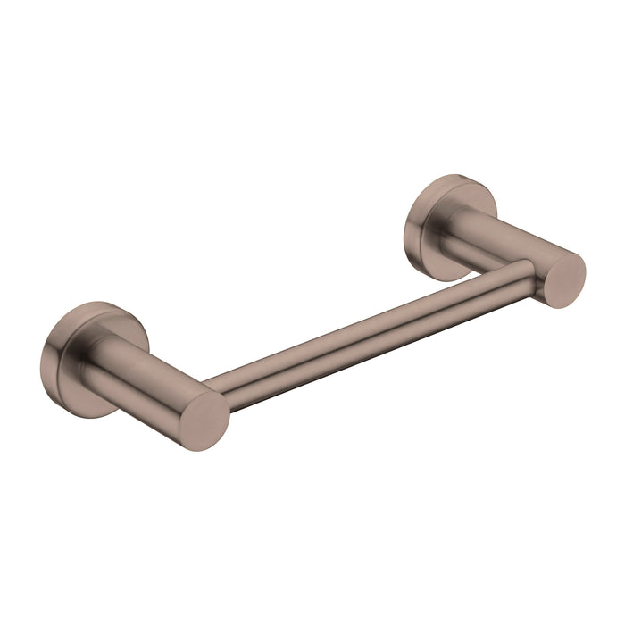 Mecca Hand Towel Rail, Brushed Bronze