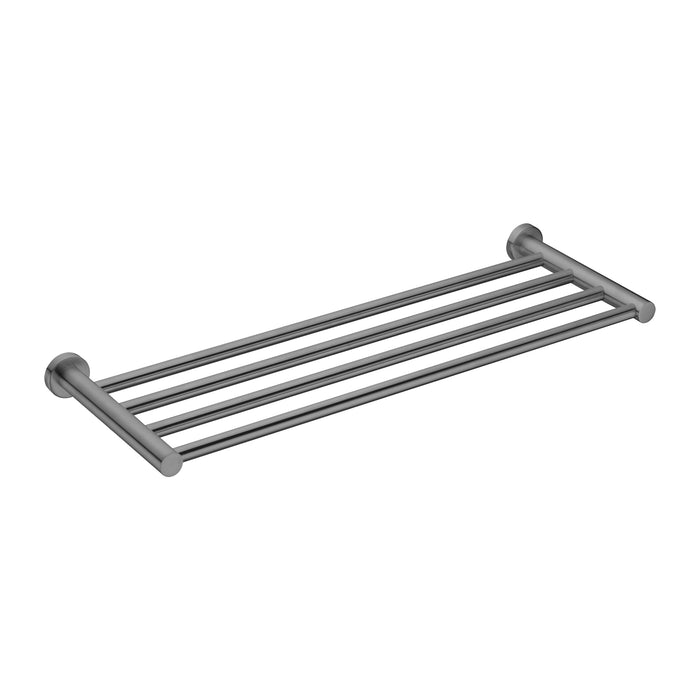 Mecca Towel Rack, Gun Metal