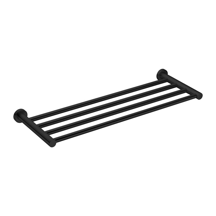 Mecca Towel Rack, Matte Black