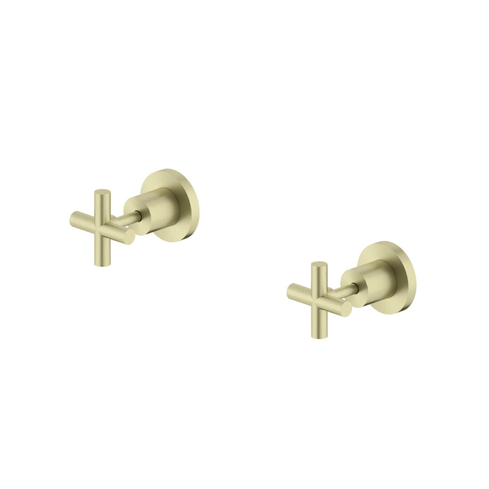 X Plus Wall Tops Assembly, Brushed Gold