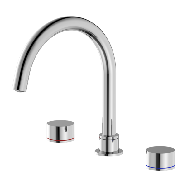 Kara Bath Set, Chrome