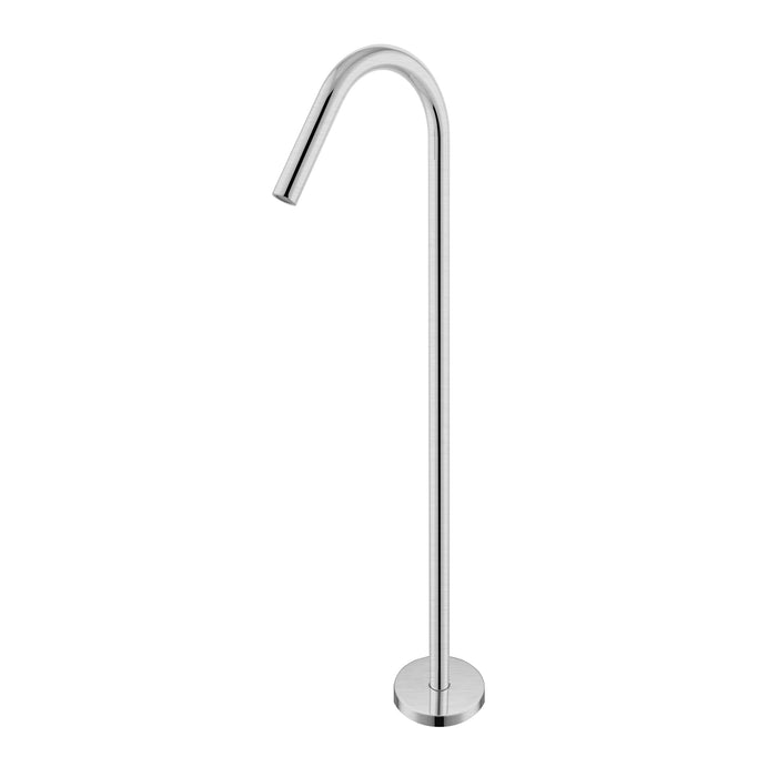 Bianca Floor Standing Bath Spout Only, Brushed Nickel